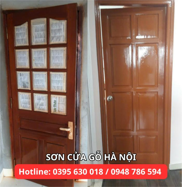 Báo Giá Sơn Cửa Gỗ Tại Hà Nội 2025: TRỌN GÓI - Cam Kết Không Phát Sinh!