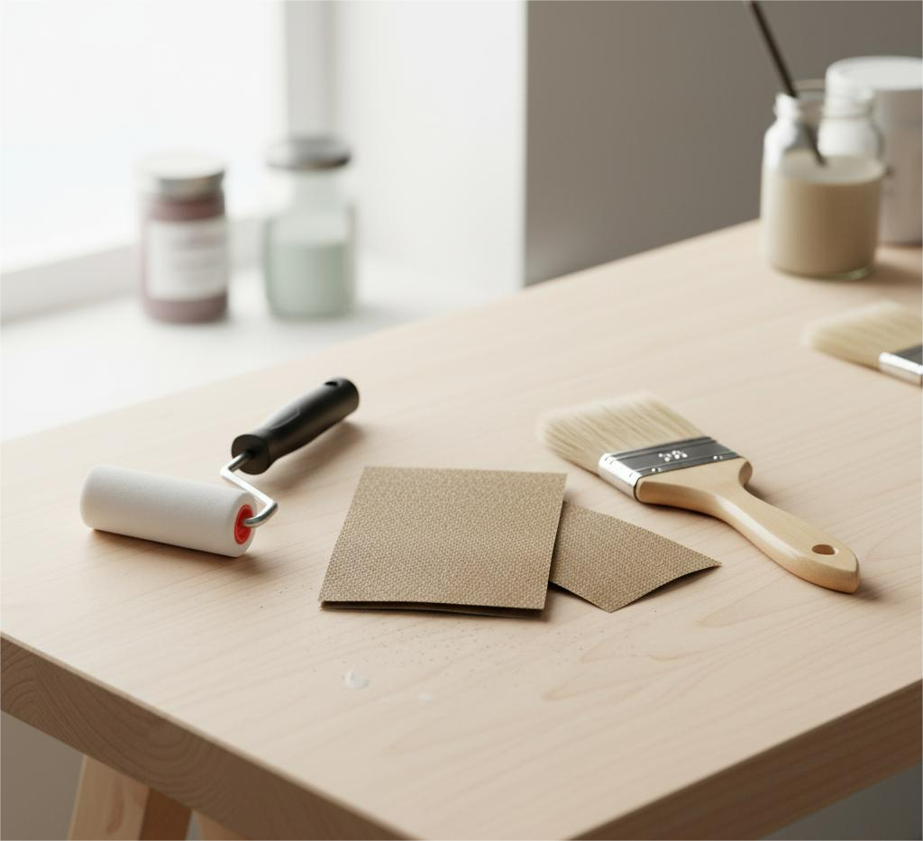 3 dụng cụ sơn đồ gỗ